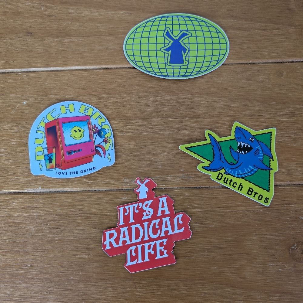 Dutch Bros Official Stickers